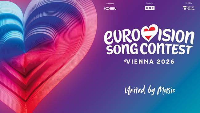 Im Bild: Ein Herz mit dem Logo vom Eurovision Song Contest